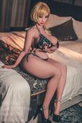 Sex toys sexy big breast long legs Plump figure 150cm mature love silicone sex doll for men from Automatic Woman
